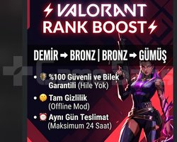AYNI GÜN TESLİM | VALORANT UYGUN FİYATLI BOOST