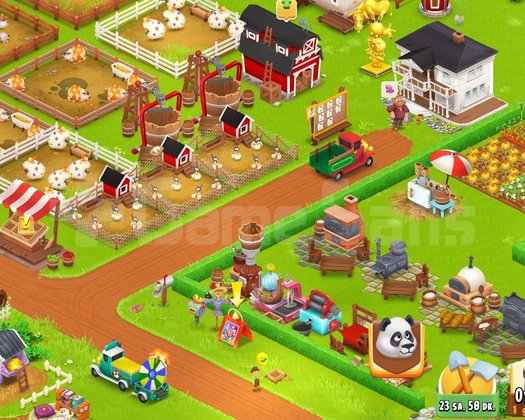 Hayday hesabı
