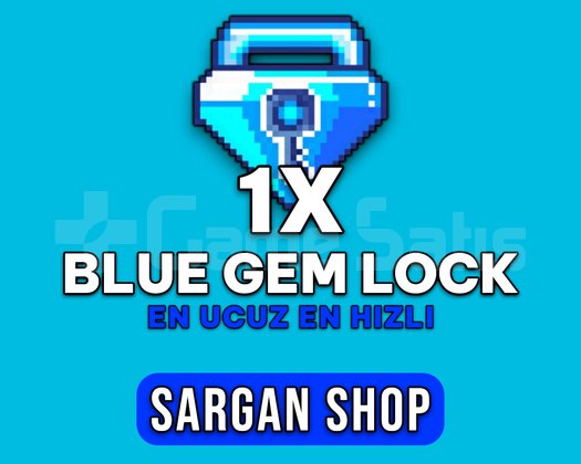 EN UCUZ - EN HIZLI - 1x Blue Gem Lock