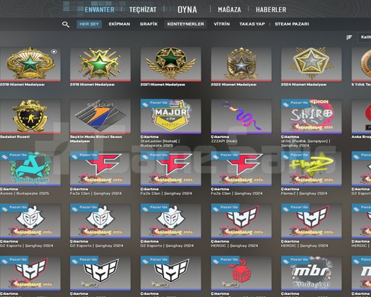 15 MADALYA MAİNLİK STEAM CS2 HESAP AÇIKLAMAYI OKU