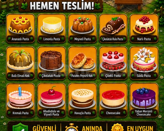 100 Adet Karışık Pasta ANINDA TESLİMAT