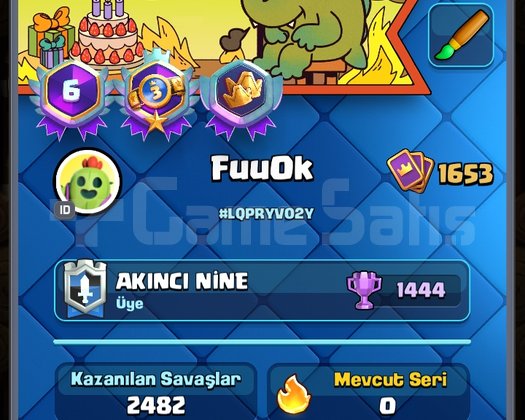 Clash Royale Hızlı Kupa Kasma Hizmeti