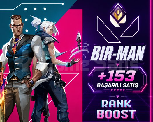 +153 BAŞARILI SATIŞ HIZLI VE GÜVENLİ BOOST İŞLEMİ!