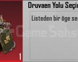 DRUVAEN ZIRH SEÇİM SANDIĞI !!!