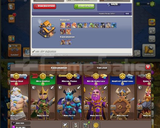 FuLL + FuLL ClasH hesabı pazarlık vardır
