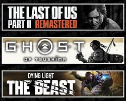The Last Of Us 2 +Tsushima +The Beast