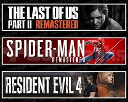 The Last Of Us 2 +SpiderMan RE +Resident Evil 4