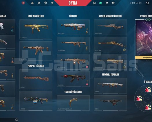immo görmüş 587 level dolu hesap