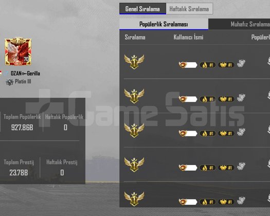 51 koleksiyon 70 lvl uygun fiyata pubg hesabı acil