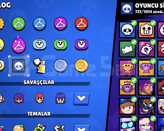 BRAWL STARS 2020 E-SPORCU HESABI