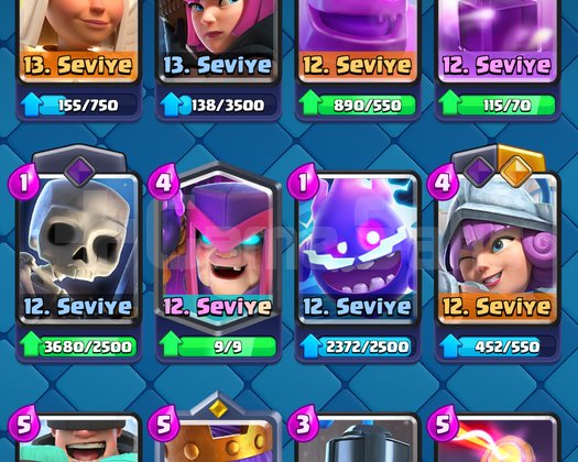 Clash Royale satılık hesap