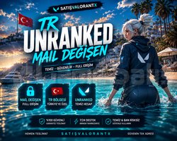 TR - UNRANKED - MAİL DEĞİŞEN - +5000 İŞLEM!