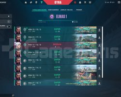 Yüksek MMR Dia 1 Hesap