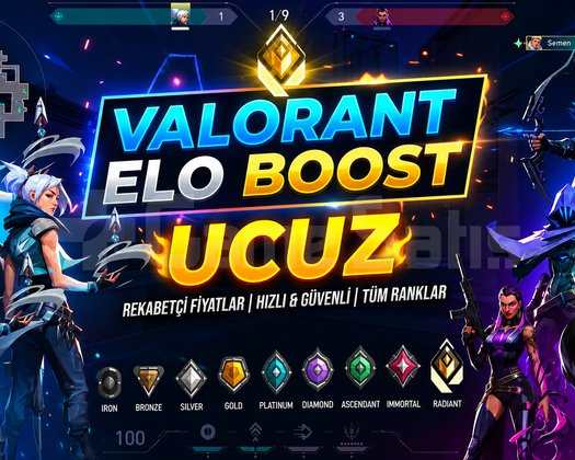 VALORANT İMMO3 PEAKLİ OYUNCUDAN UCUZ BOOST
