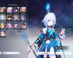 TL28 | Cerydra 4 adet 5 yıldız +3 Karakter Hakkı