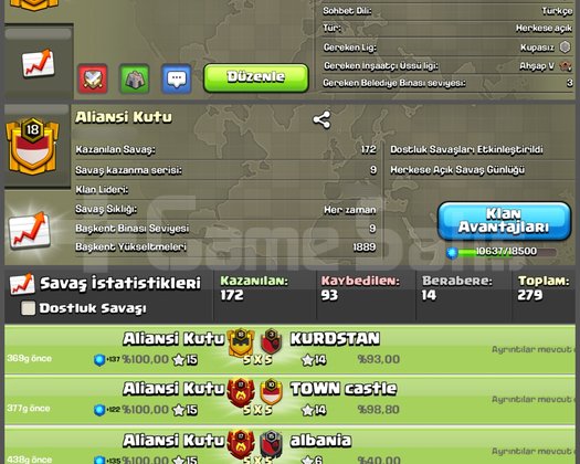 18 LVL UYGUNA KLAN