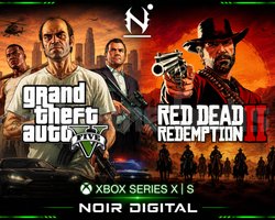 GTA V + RDR 2 X|S + Garanti