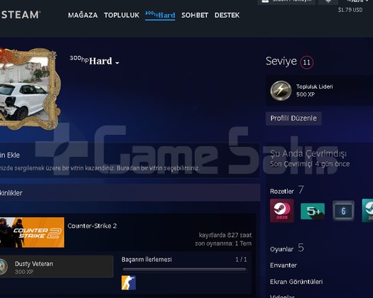 827 Saatli ak-47 asiimov skin 6 madalyalı prime