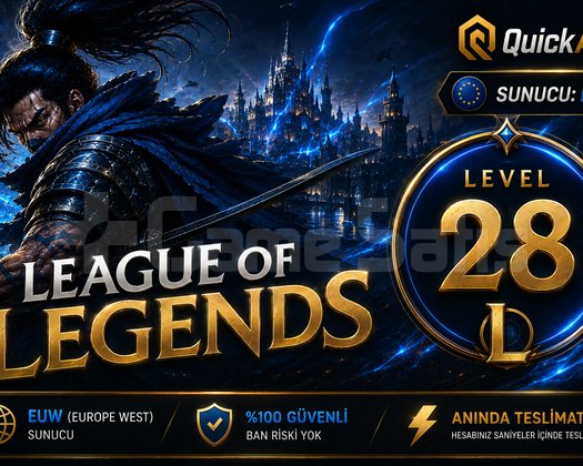 EUW Level 28 I HANDMADE I FRESH | Mail Değişen