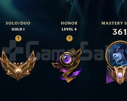 LOL EUW GOLD 1 HESAP.