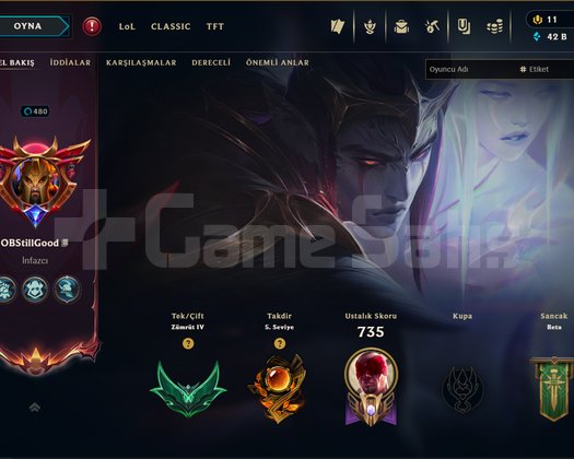 Full Champ 325 Skin Hesap