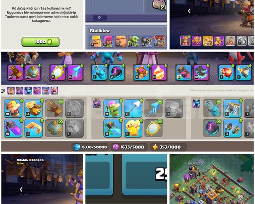 TH17COC |  1279 MADALYALI | KAÇMAZ FİYAT !!