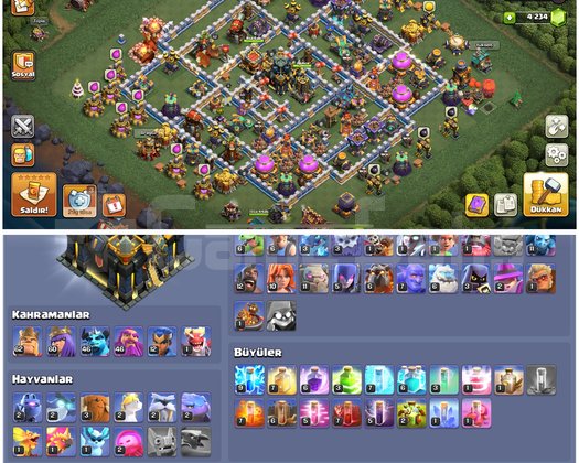 TH17COC |  1279 MADALYALI | KAÇMAZ FİYAT !!