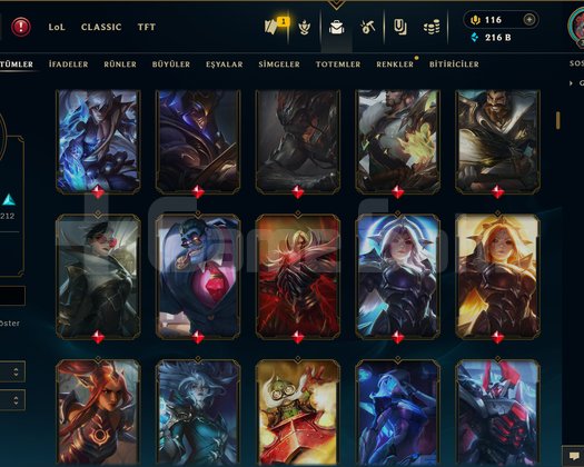 375 LEVEL / 558 SKİN / FUL HERO +MAİL +TELEFON