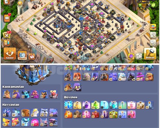 TH18COC |  MAX EKİPMANLI MAX KÖY !!