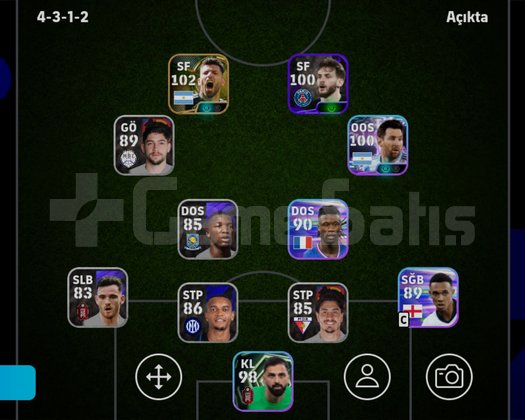 Aguero ve Kvara lı Hesap