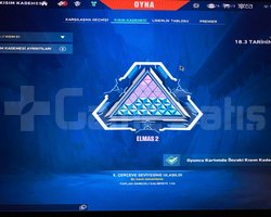 Diamond 2 peek acil hesap satılık