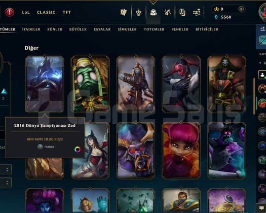 TR DİA 4 MASTER GM MMR 3 ZED KOSTUMLU 61WR