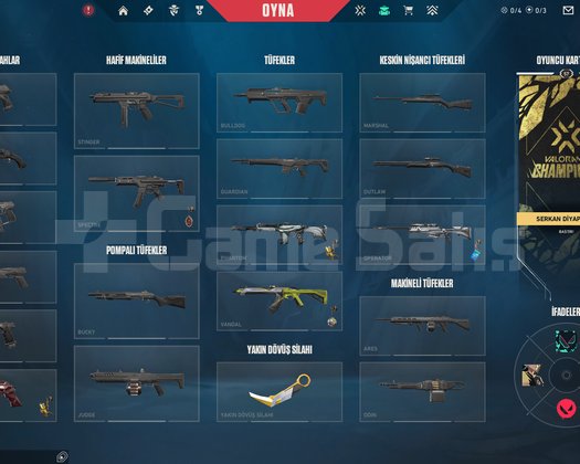 YÜCELİK 3 SKİNLİ HESAP