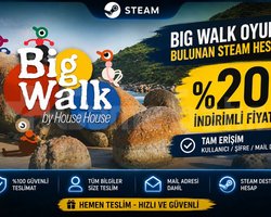 Big Walk Oyunu Bulunan Steam Hesabı | Tam Erişim