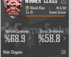 10 SV KLAN ANLIK TESLİMAT !!!
