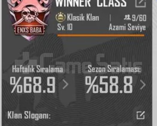 10 SV KLAN ANLIK TESLİMAT !!!