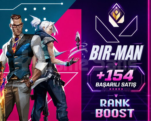 +154 BAŞARILI SATIŞ HIZLI VE GÜVENLİ BOOST İŞLEMİ!