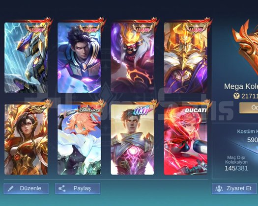 FULL HERO 590 KOSTÜM 5 LEGEND MAİNLİK