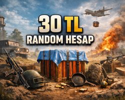 30 TL MUKEMMEL GARANTI PUBG MOBİLE HESAP