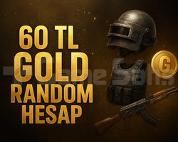 60 TL MUKEMMEL GARANTI PUBG MOBİLE GOLD HESAP
