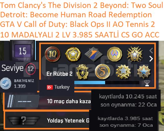 GTA V Call of DutyBlack Ops II DetroitBecome Hum