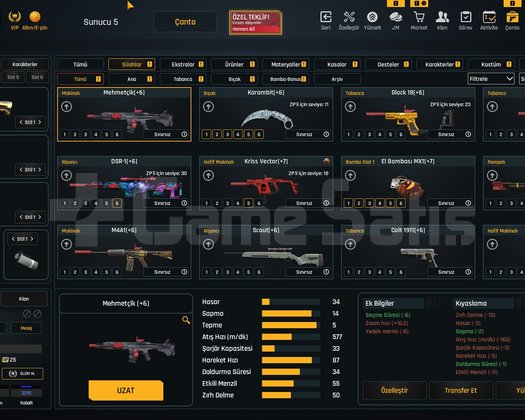 7 SINIRSIZ 99 LV ÖZELLEŞTİRMESİ SAĞLAM +7 Lİ HESAP
