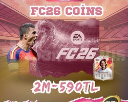 FC26 Coins - 2M/590TL SINIRLI STOK İNDİRİM