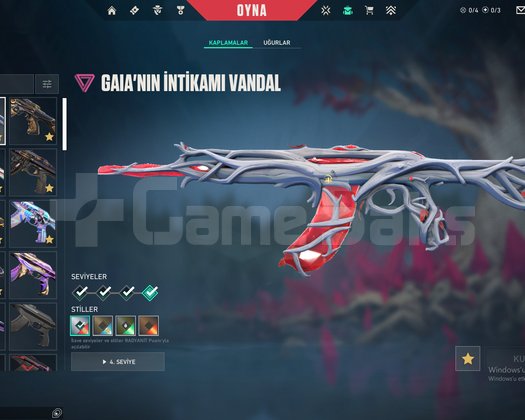 10 VANDAL 15 BIÇAK EFSANE DOLU ACC!!!
