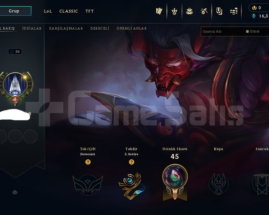 UNRANKED DERECELİ HAZIR 8 WİN KANLI AY ZED FRESH