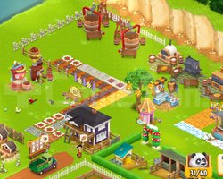 Hayday 63. Seviye hesap herşeyi yapılmış