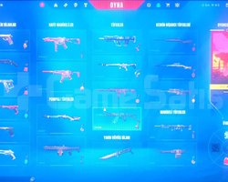 5+vandal3+bıçaklı bol skinli dia hesap