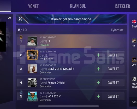 TEK HARFLİ NADİR İSİM HESAP