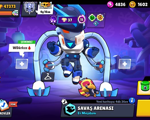 BRAWL STARS 47K 300+ KOSTÜMLÜ HESAB