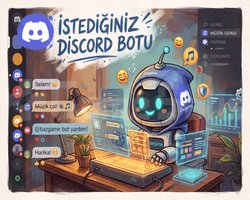 İstediğiniz Discord Botu